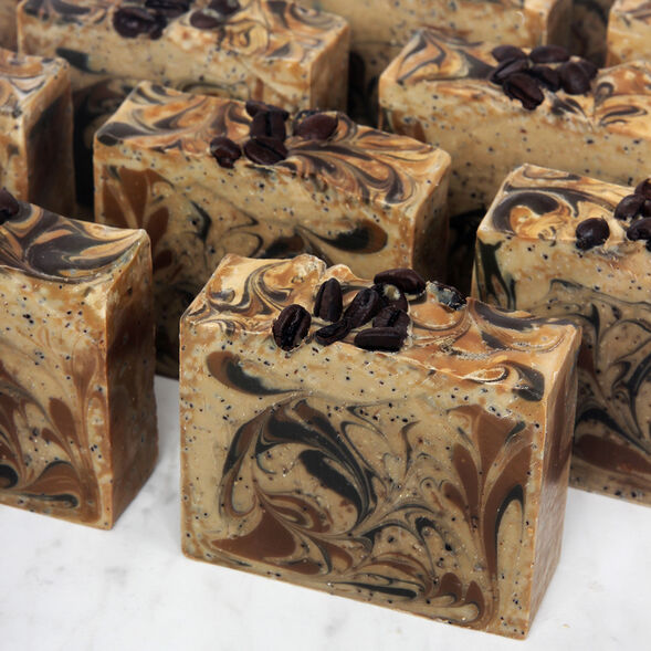Coffee Cold Process Soap Project